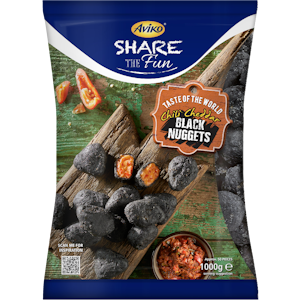 Aviko Chili cheddar black nuggets 1kg pakaste