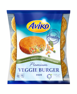 Aviko Veggie Burger kasvispihvi 112,5g/1125g pakaste