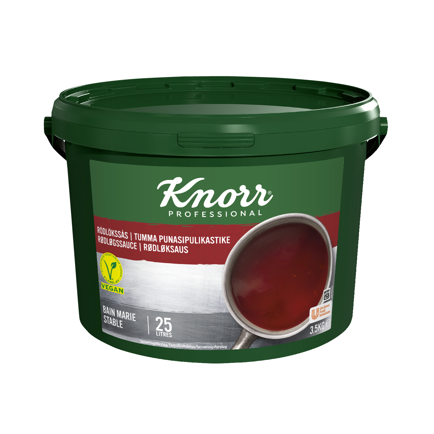 Knorr tumma punasipulikastike 3,5kg/25l