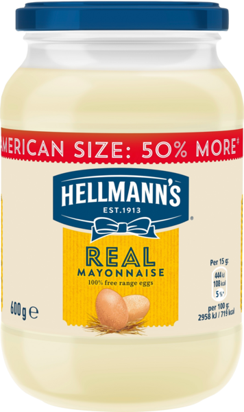 Hellmann's Real Majoneesi 600g