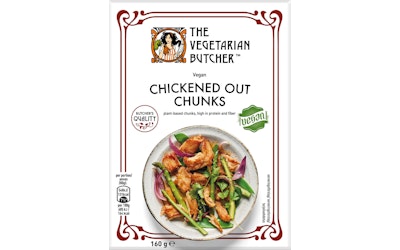 The Vegetarian Butcher vegan chickened out chunks 160g pakaste - kuva