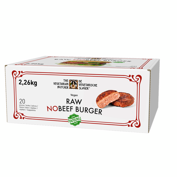 The Vegetarian Butcher No Beef Burger kasviproteiiniburgeri 20x113g vegaaninen pakaste