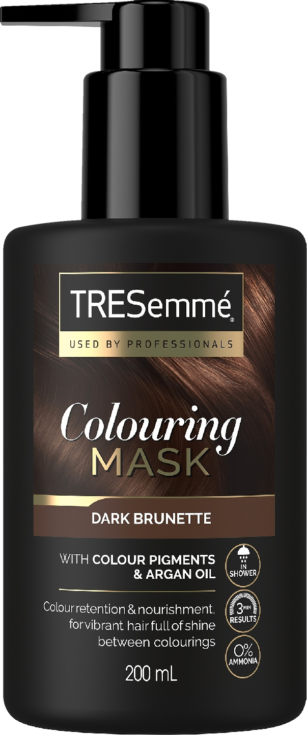 TRESemmé colouring mask hiussävyte 200ml Dark Brunette