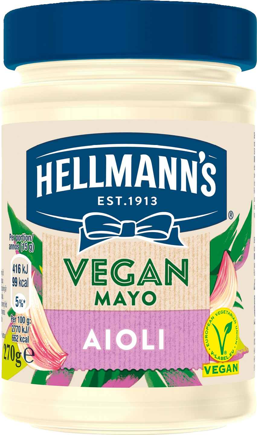 Hellmann's Vegan Majoneesi 270g Aioli