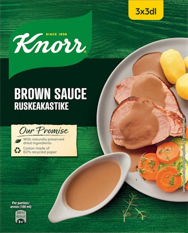 Knorr Kastikeaines Ruskeakastike 3x22g