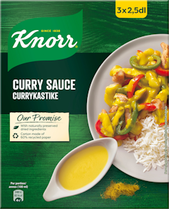 Knorr Kastikeaines Currykastike 3x20g