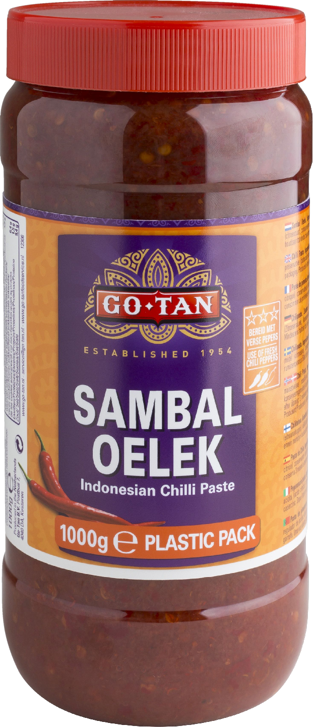 Go-Tan Sambal Oelek chilitahna 1 kg