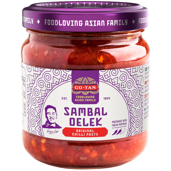 Go-Tan Sambal oelek indonesialainen chilitahna 200g | K-Ruoka Verkkokauppa