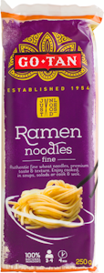 Go-Tan Ramen vehnänuudeli 250g ohut