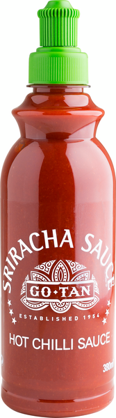 Go-Tan Sriracha Hot Chilli Sauce tulinen chilikastike 380 ml