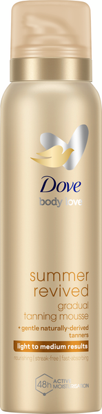 Dove DermaSpa Summer Revived asteittain itseruskettava vaahto 150ml Fair to Medium