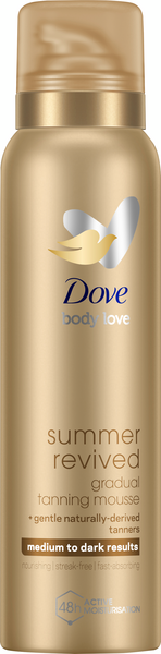 Dove DermaSpa Summer Revived asteittain itseruskettava vaahto 150ml Medium to Dark