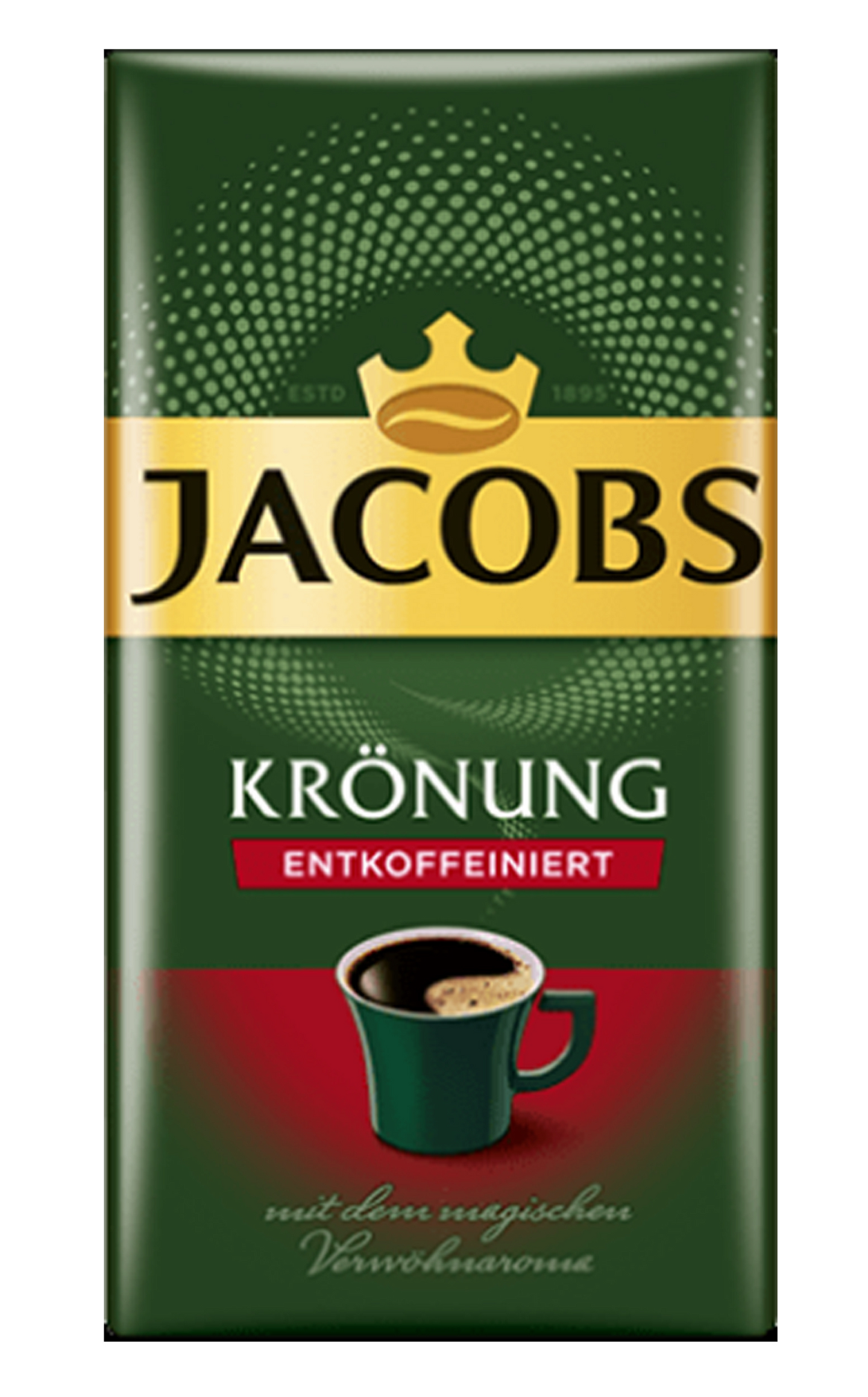 Jacobs Krönung Decaf 500g suodatin