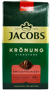 Jacobs Krönung Decaf 500g suodatin