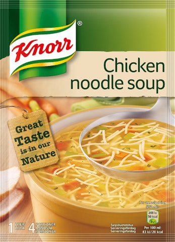 Knorr kana-nuudelikeitto keittoainekset 61g