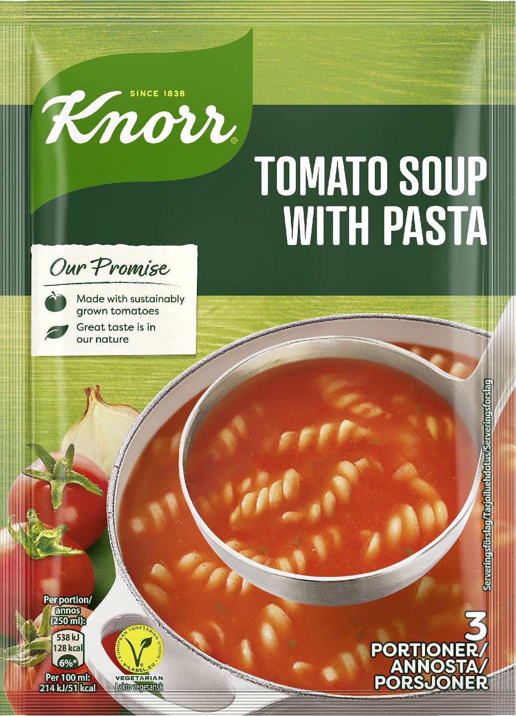 Knorr Keittoaines Tomaatti-pastakeitto 87g