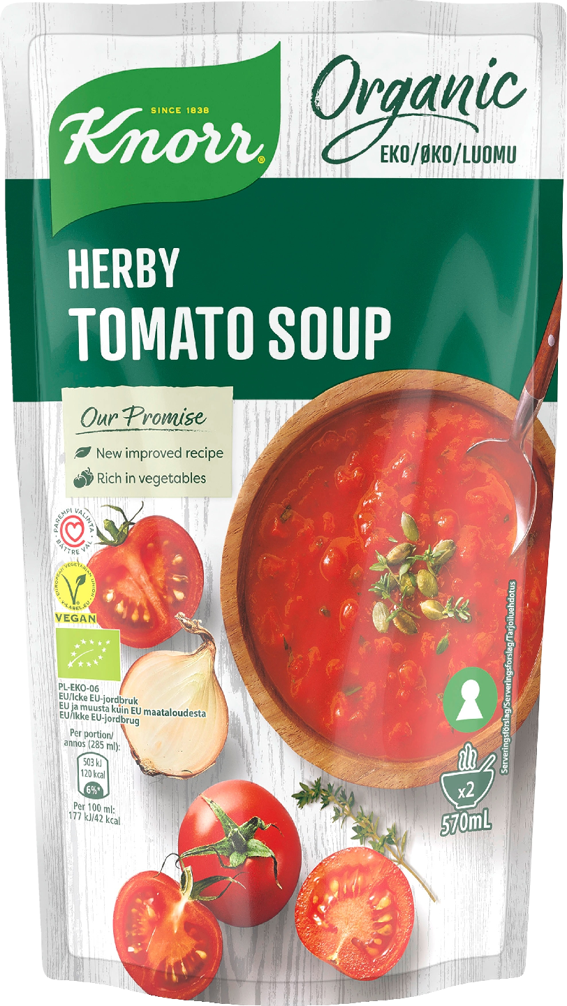 Knorr Luomu tomaattikeitto 570ml