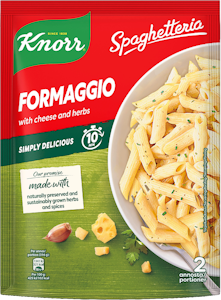 Knorr Spaghetteria Formaggio pasta ateria-ainekset 157 g