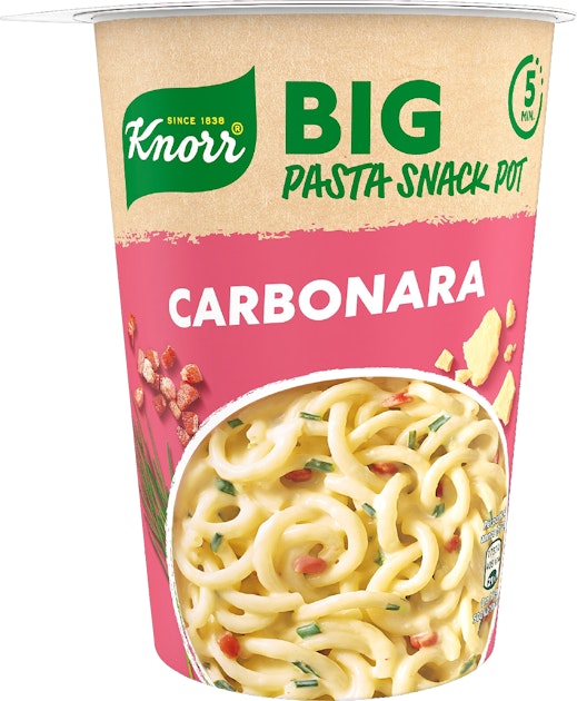 Knorr Snack Pot BIG Carbonara 92 g | K-Ruoka Verkkokauppa