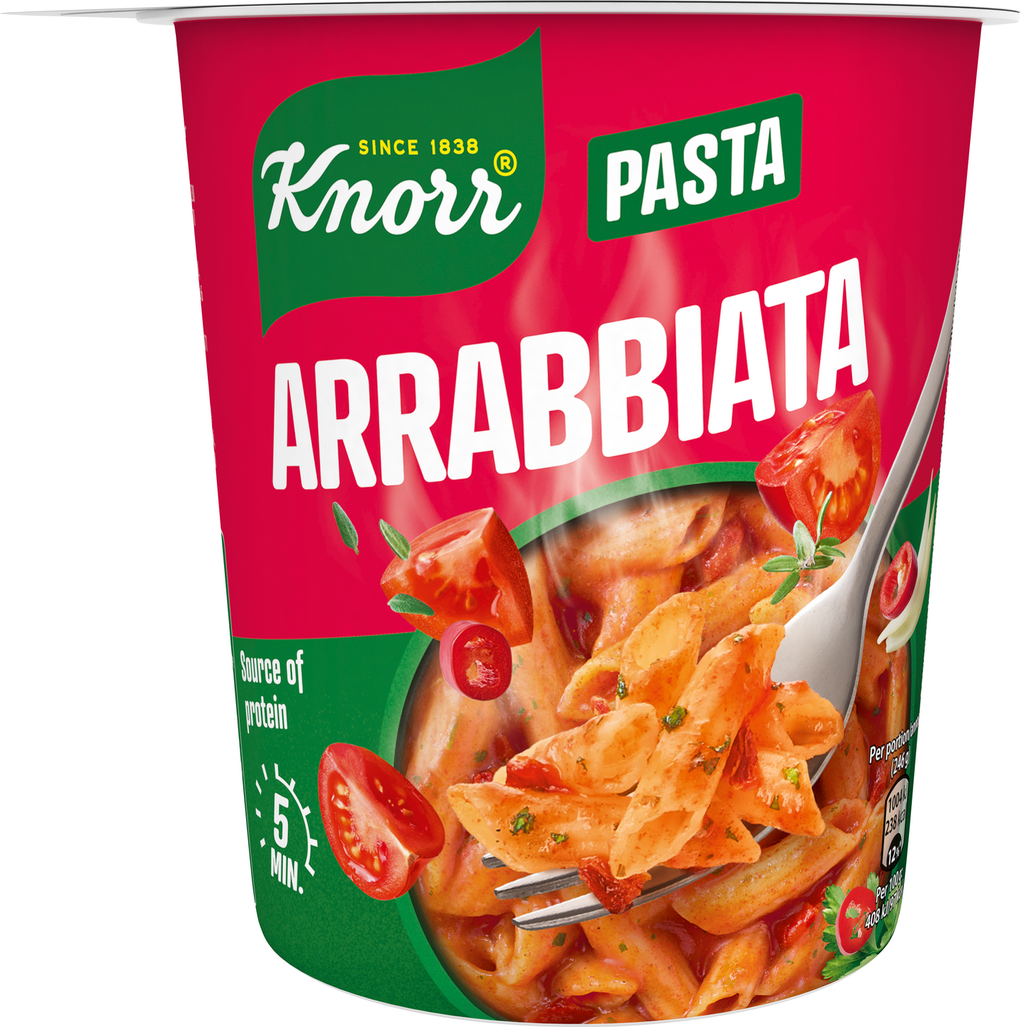 Knorr Snack Pot Arrabbiata 66g
