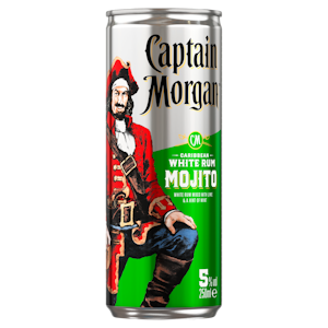 Captain Morgan Mojito 5% 0,25l