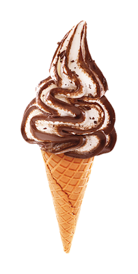 Cornetto Pehmytjäätelö Vanilja & suklaakastike 145ml