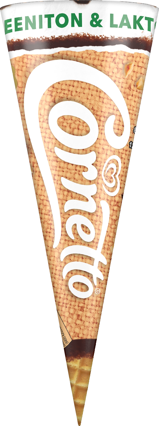 Cornetto Gluteeniton ja laktoositon Jäätelötuutti 125ml/75g