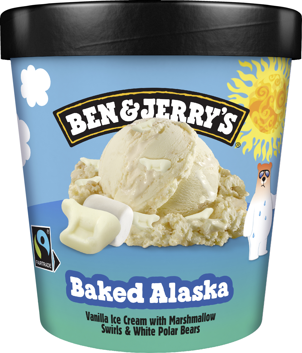 Ben&Jerry's jäätelö 465ml/390g Baked Alaska