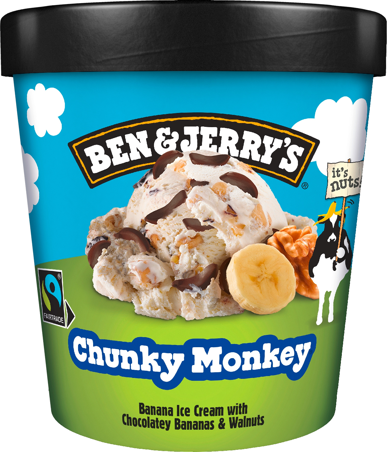 Ben & Jerry's Chunky Monkey Jäätelö 465 ml