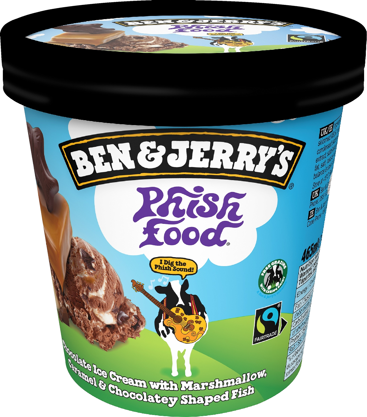 Ben & Jerry's 465ml Pint Phish Food