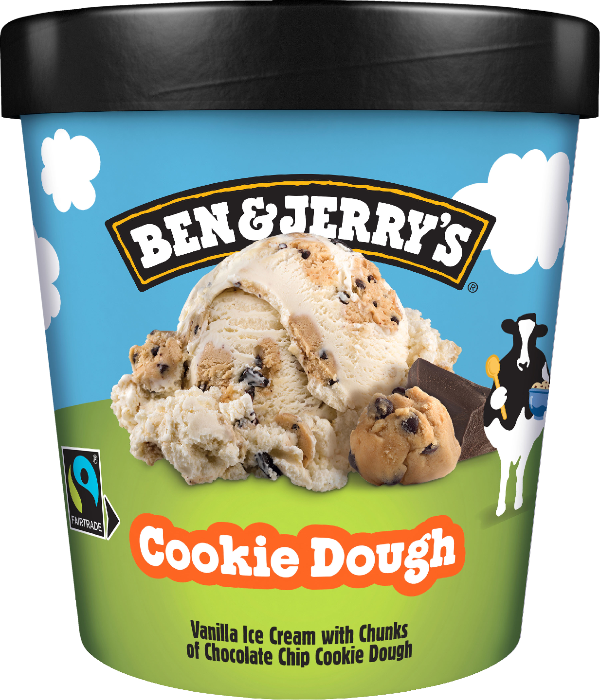 Ben&Jerry's jäätelö 465ml/406g cookie dough