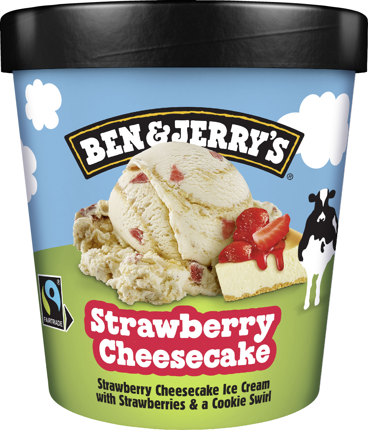 Ben&Jerry's jäätelö 465ml/416g Strawberry Cheececake