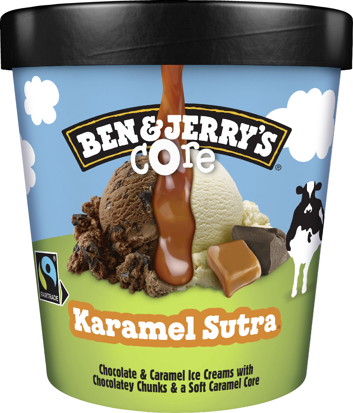 Ben & Jerry's jäätelö 465ml  Karamel Sutra Core
