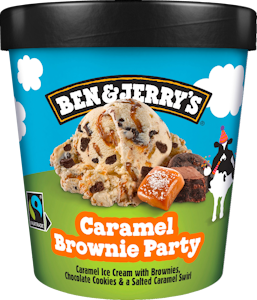 Ben & Jerry's jäätelö 465ml Caramel Brownie Party