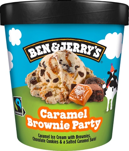 Ben&Jerry's pint 465ml Caramel Brownie Party