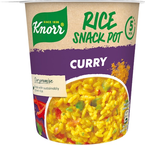 Knorr Snack Pot Rice-Curry 73g