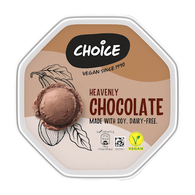 Choice 750ml Heavenly Chocolate with chocolate sauce