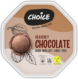 Choice 750ml Heavenly Chocolate with chocolate sauce