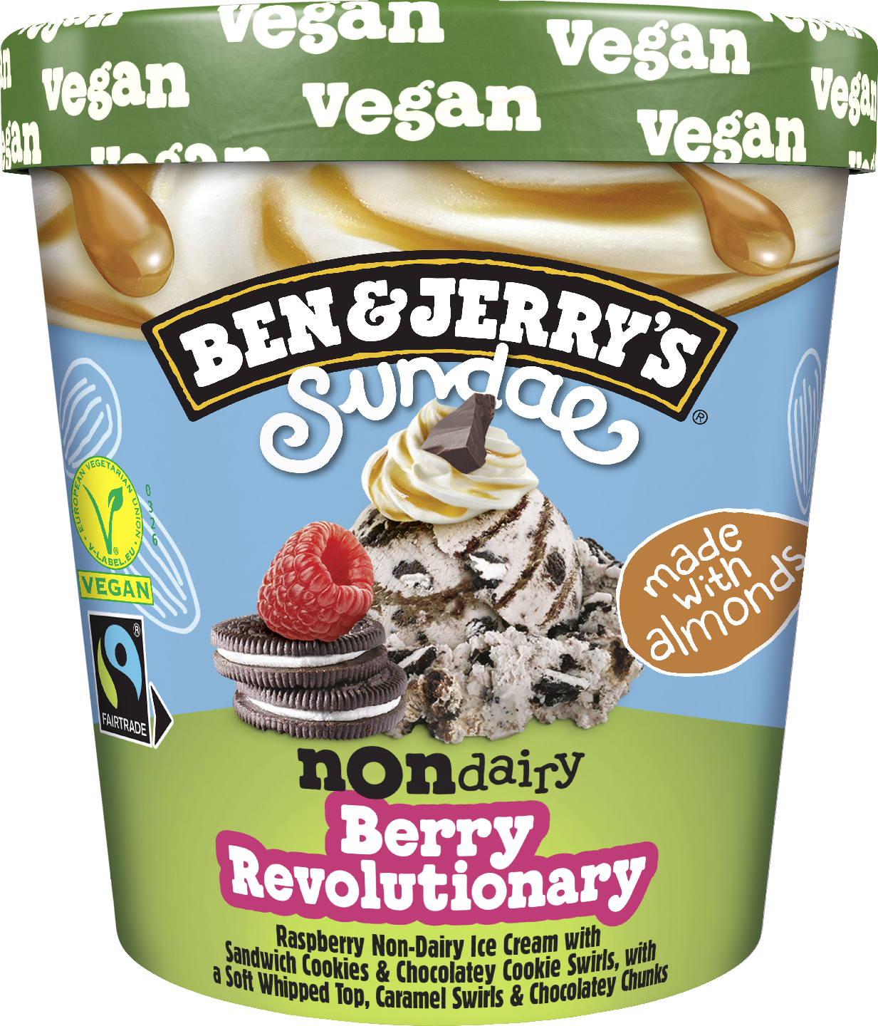 Ben&Jerry's 465ml pint NonDairy Sundae KRuoka Verkkokauppa