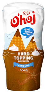 O'hoj Jälkiruokakastike Hard Topping Maitosuklaa 300g