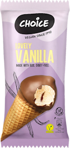 Choice jäätelötuutti Lovely Vanilla 150ml/87g