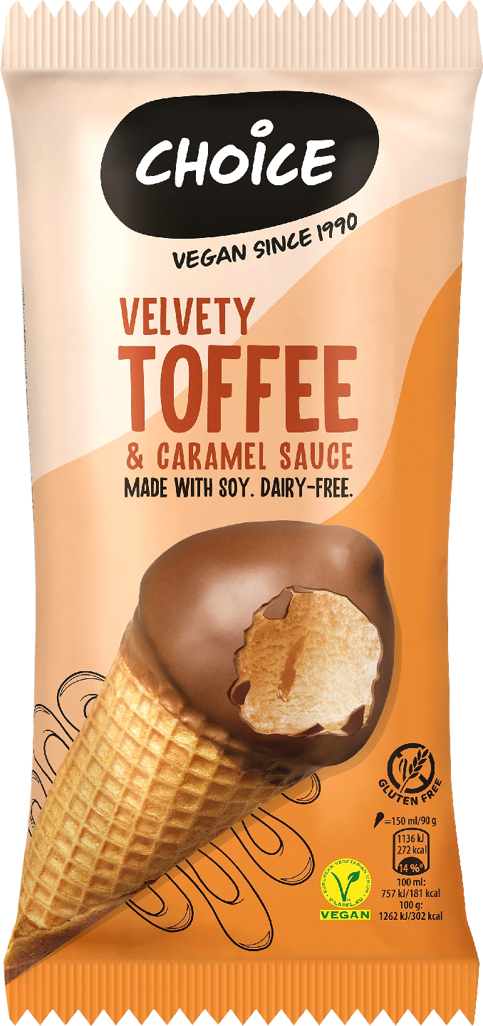 Choice tuutti 90g toffee maidoton