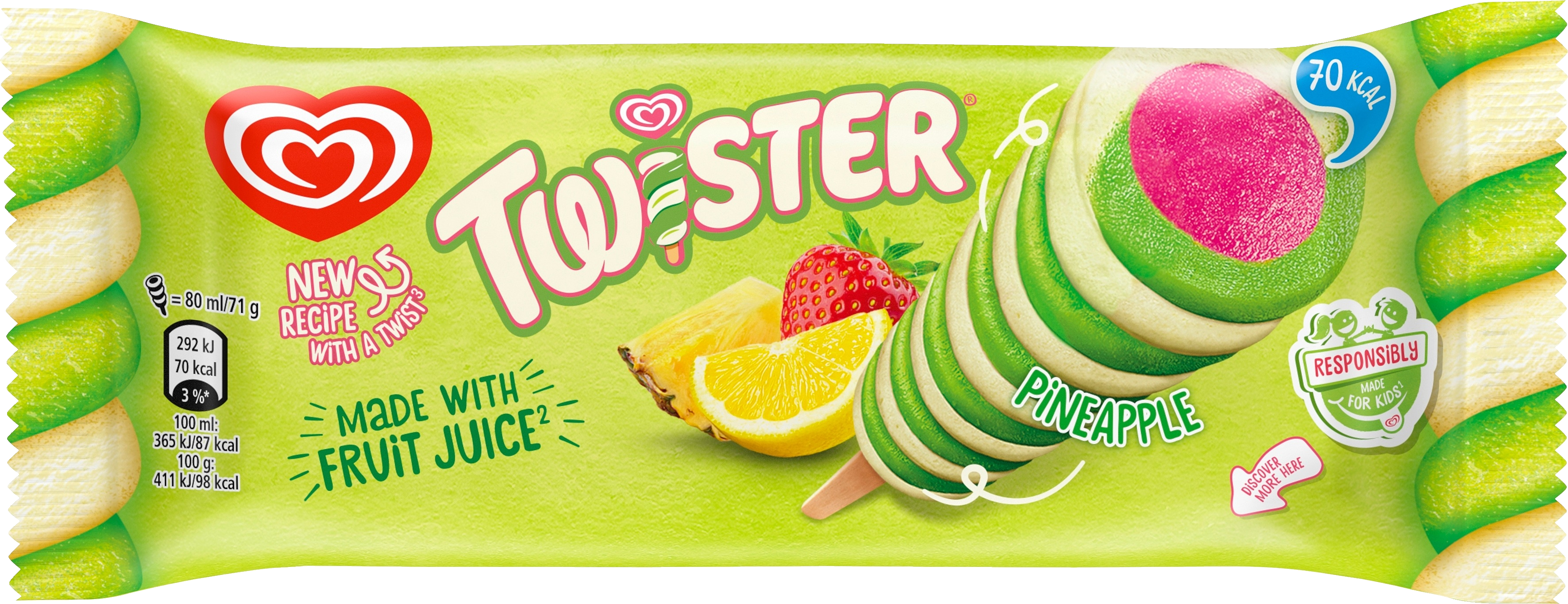 Twister 80ml/71g pineapple