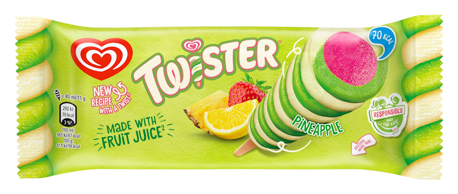 Twister 80ml/71g pineapple