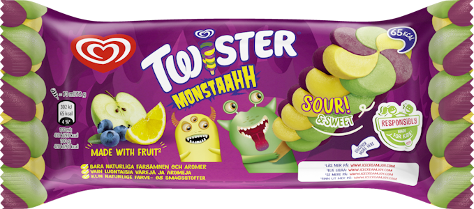 Twister limujää Monstaahh 72 g