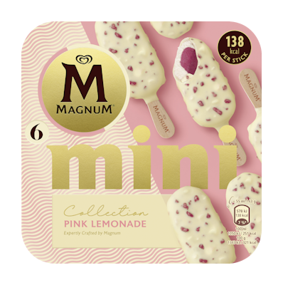 Magnum  Mini Euphoria Jäätelö Monipakkaus 6 kpl 330ml/258g