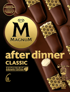 Magnum After Dinner Jäätelö Monipakkaus 280ml/232g 8 kpl