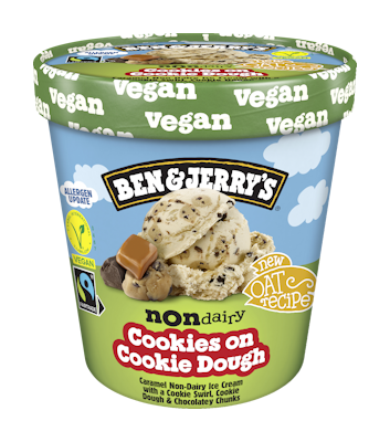 Ben & Jerry's Non-Dairy Cookies on Cookie Dough Jäätelö 465 ml/414g