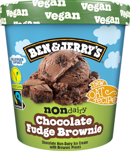 Ben & Jerry's Non-Dairy Chocolate Fudge Brownie Jäätelö 465ml/386g