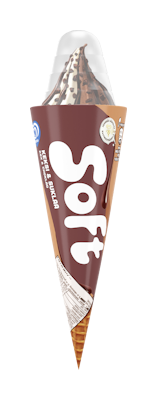 Ingman Soft Keksi ja Suklaa Jäätelö 140ml/81g